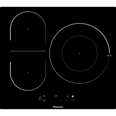 I6337C Vitroceramica Induccion Hisense I6337C